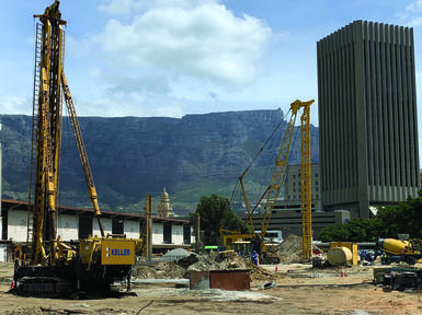 installation of DCIS Franki piles, auger piles, odex piles and micro piles