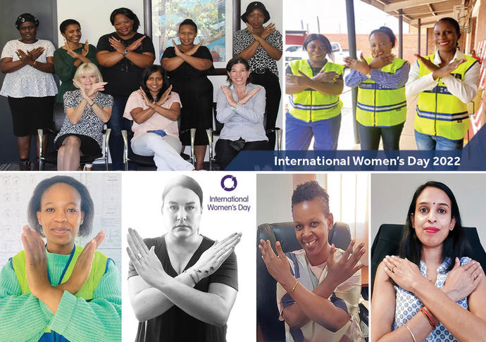 Celebrating woman's day at Keller Africa